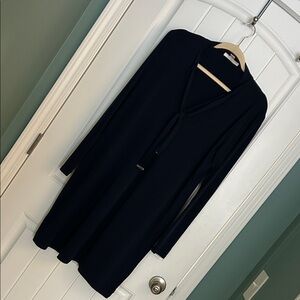 Michael Kors Navy and Cream Garment